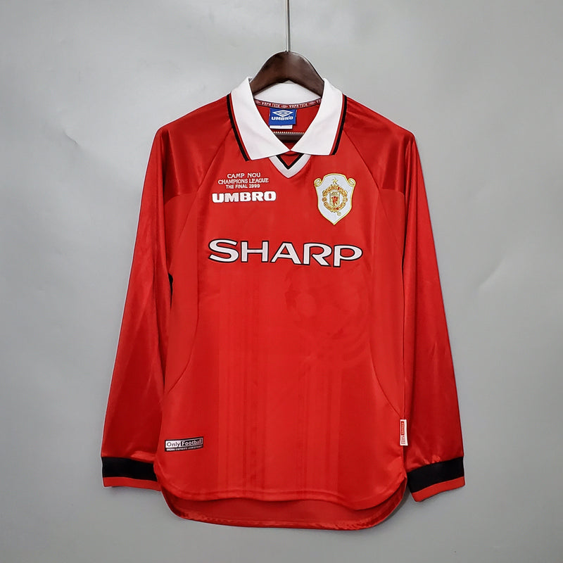 MANCHESTER UNITED I 99/00 HOMBRE (RETRO) MANGA LARGA