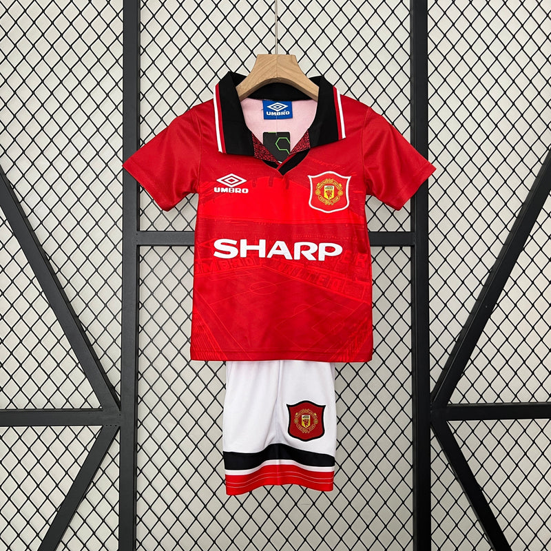 MANCHESTER UNITED I 94/96 CONJUNTO INFANTIL (RETRO)