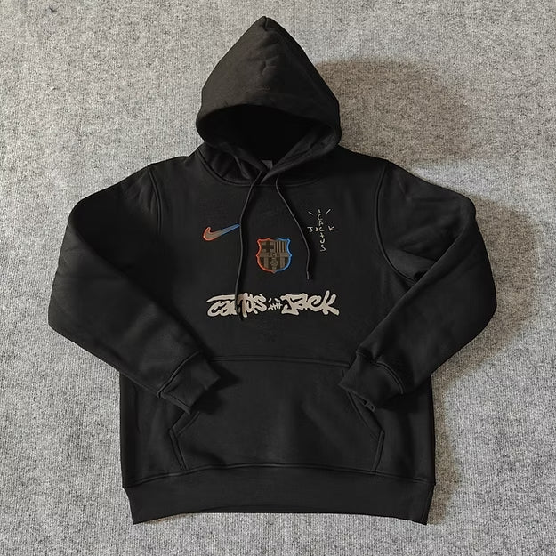 SUDADERA BARCELONA CACTUS JACK (NEGRO)